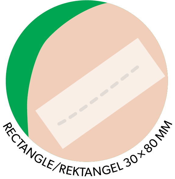 Product Improscar Patch - Rectangle After Benefits Image